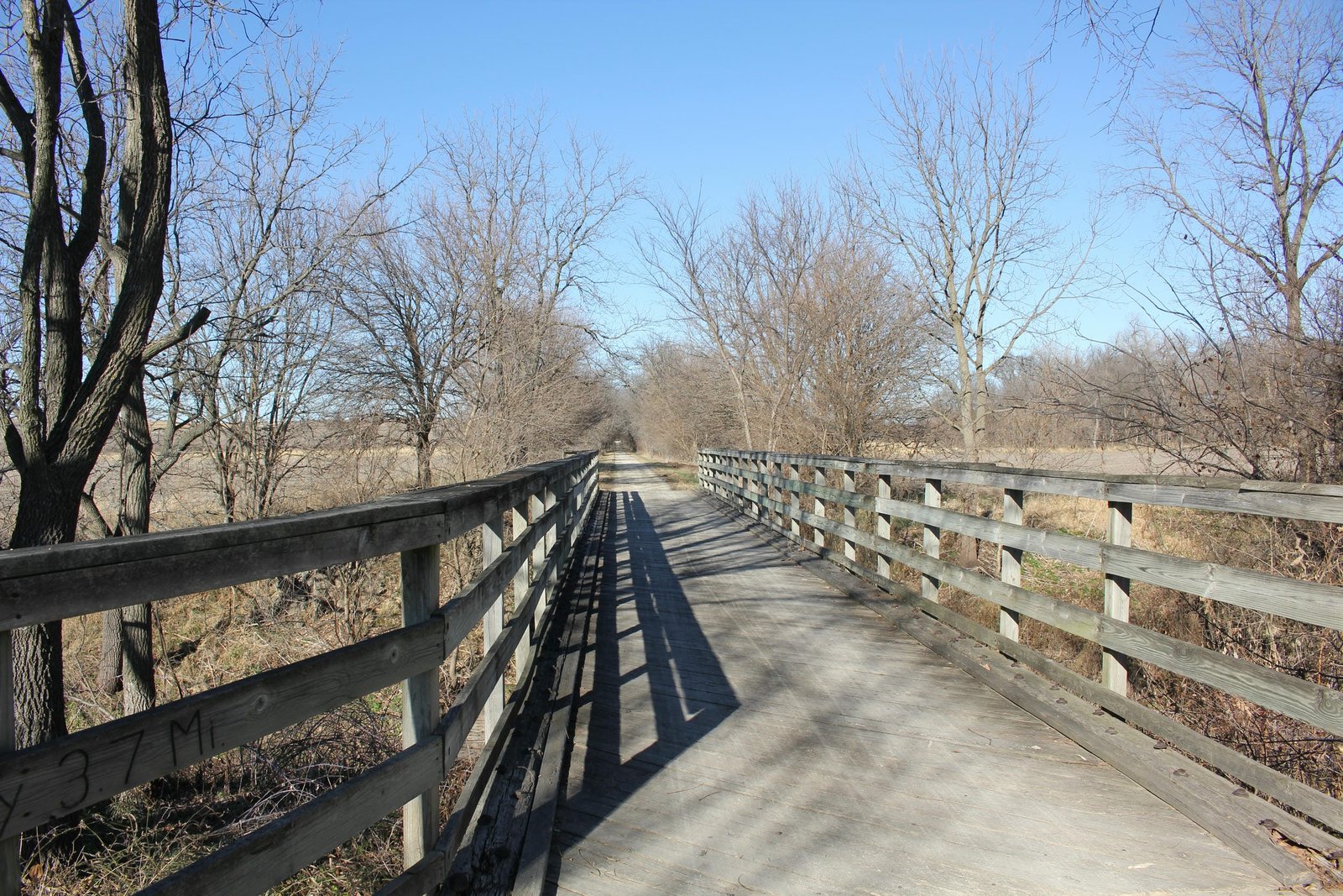 Looking north (railroad west)